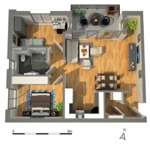 Zuhause heute- Moderner und energieeffizienter Neubau (KfW40) mit 3 Zimmer Wohnung