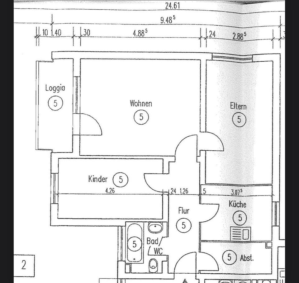 *Privat* Stilvoll modernisierte 3,5 Zimmer Wohnung in Wiesbaden – Bild 14