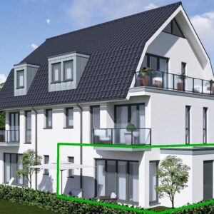 Provisionsfrei, Terrassenwohnung mit Garten, Carport, in zentralnaher Lage von Bad Zwischenahn