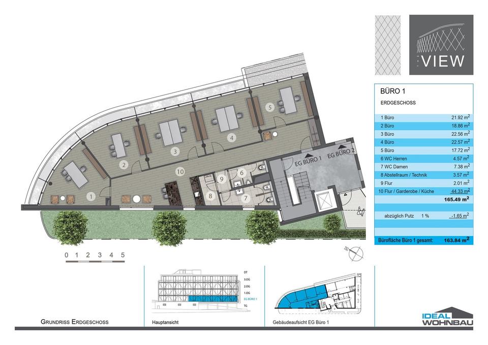 Moderne Bürofläche PROVISIONSFREI nahe Festspielhaus – Bild 6