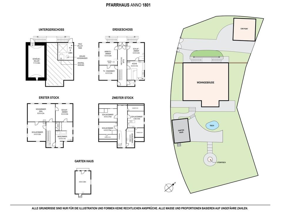 Charmantes großzügiges Fachwerkhaus, ein romantischer Garten und ein Hexenhaus, provisionsfrei – Bild 37