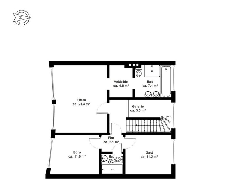 Modernes Familienhaus nahe der Elbe – Ruhiges Wohnen in Rissen – Bild 21
