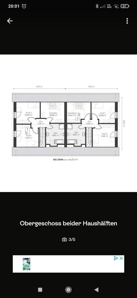 Doppelhaushälfte in Averlak schlüsselfertig zu verkaufen – Bild 12
