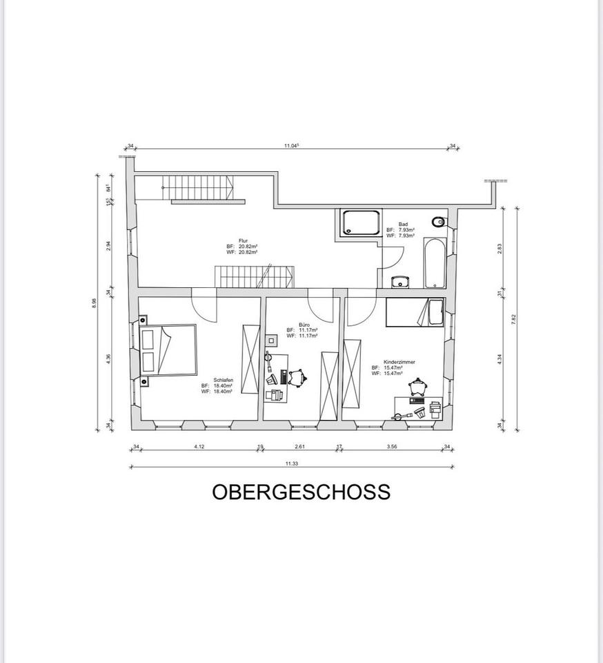 Denkmalgeschütztes Einfamilienhaus - Erstbezug nach Kernsanierung – Bild 3