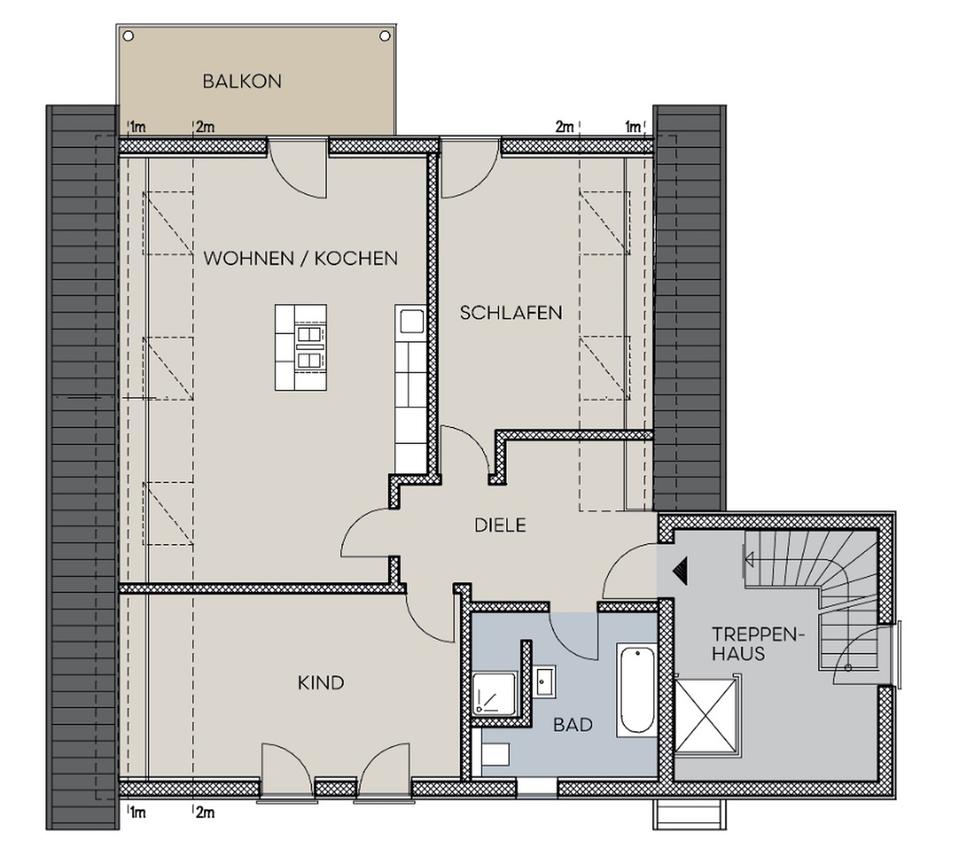 Wow !! 3 Familienhaus + Lift+ Garagen +Keller+Stellplätze – Bild 14