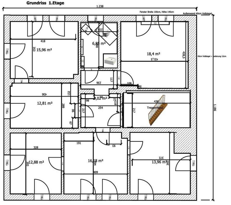 Zwei Häuser zum Preis von Einem, geeignet für Selbstnutzung und Vermietung – Bild 36