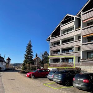 Charmante 2-Zimmer-Oase: Ebenerdig, mit Aussicht, Stellplatz, Sauna & Schwimmbad