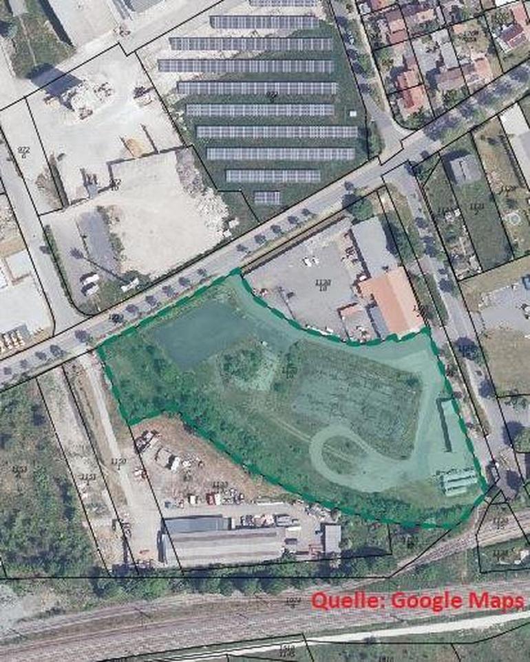 Attraktives Gewerbegrundstück mit einer Größe von 9.937 m², zentral gelegen in Rudolstadt.