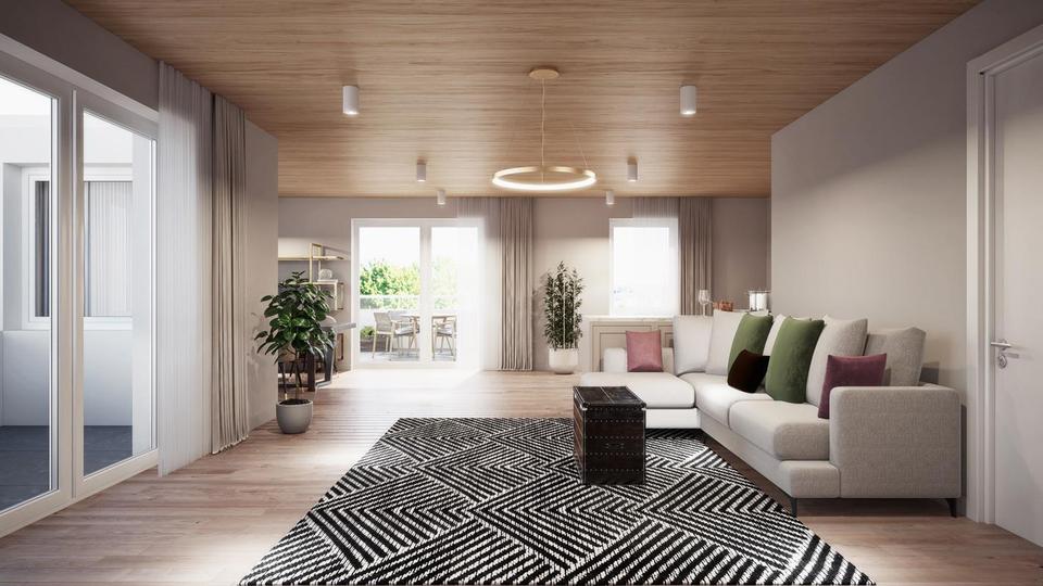 Citywohnen Murrgärten - Haus 3 oder 4 - Penthouse 01 mit 2 Dachterrassen – Bild 17