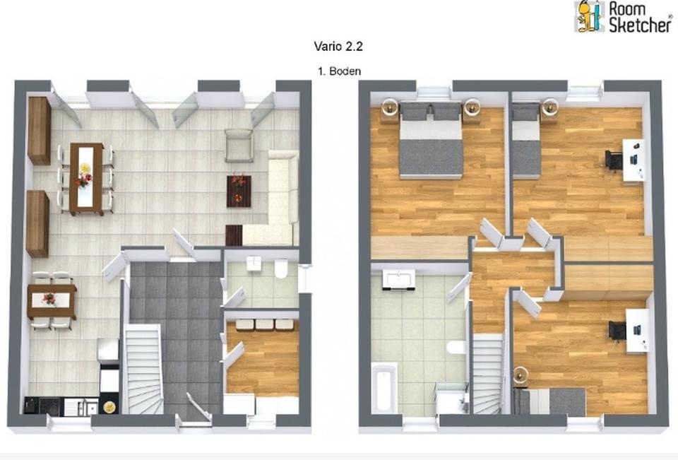 Baugrundstück in Toplage 1-Familienhäuser schlüsselfertig Waldsiedlung Weddinghoven – Bild 6