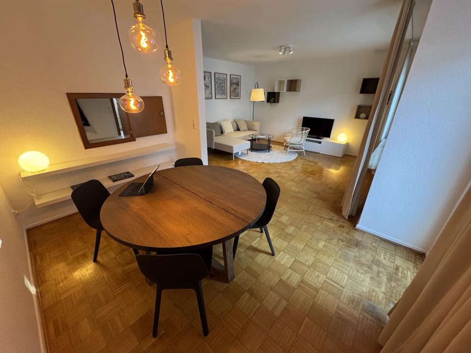 Wohnen im Grünen hochwertig möblierter Erstbezug mit Balkon, Parkplatz & ICE-Nähe – Bild 11