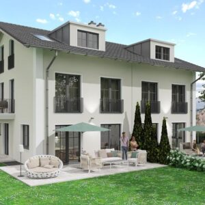 Ein Traumhaus 500 Meter Luftlinie zum Chiemsee, ohne Touristenstreß!