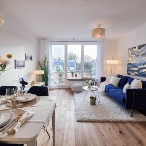 Top renovierte 3,5-Zi-Wohnung mit flex. Grundriss - mit Gartenblick - Erstbezug- provisionsfrei