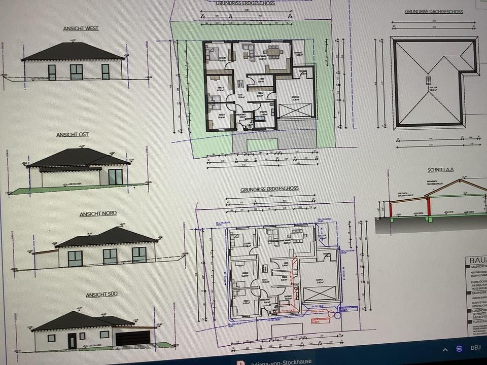 Neubau Bungalow mit Doppelgarage im Neubaugebiet Marien Höhe – Bild 32