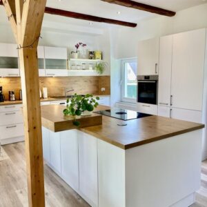 Doppelhaushälfte in Mollhagen am Feldrand, großes Grundstück mit Bebauungsoption - provisionsfrei