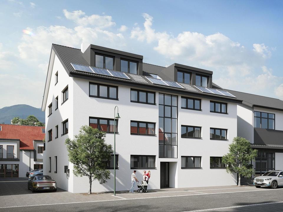 Neubau-Standard 3-Zi.-Wohnung 66 m² mit Küche, Balkon & Parkplatz in Friesenheim! – Bild 2