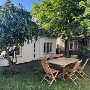 Reserviert-Einzigartiges, freistehendes Stadthaus mit Geschichte – stilvoll saniert