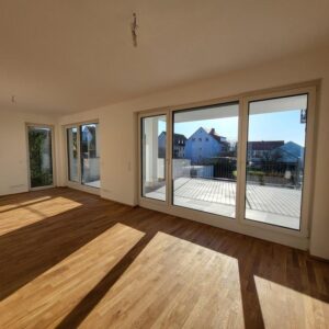 4 Zimmer Maisonette Wohnung mit Dachterrasse, 360 Grad-Weitblick in Geismar, KFW 40/Passivhaus