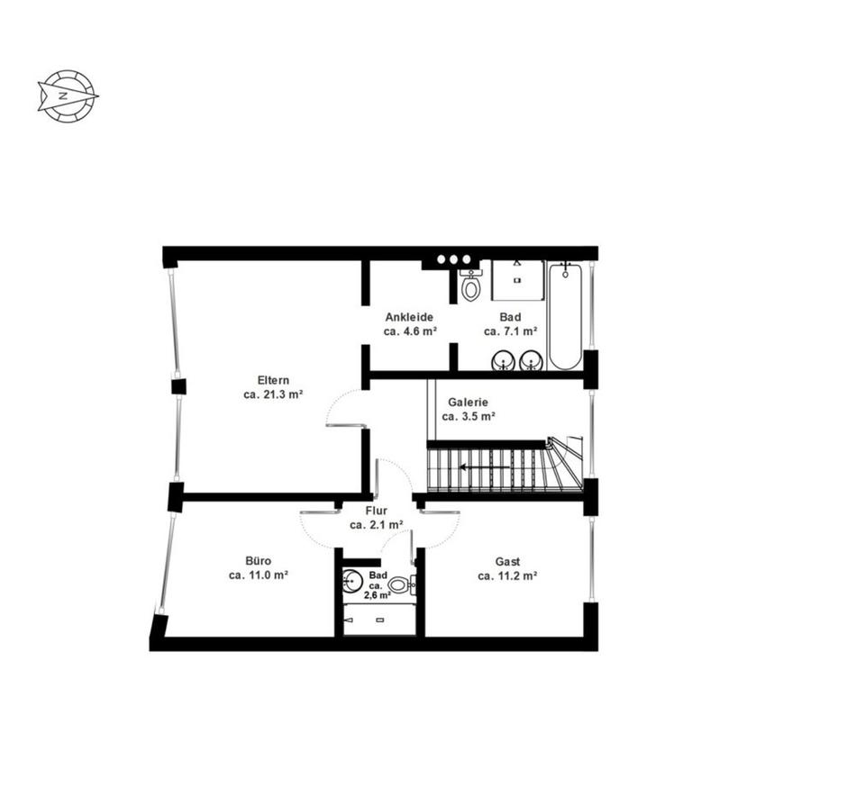 Modernes Familienhaus nahe der Elbe – Ruhiges Wohnen in Rissen – Bild 17