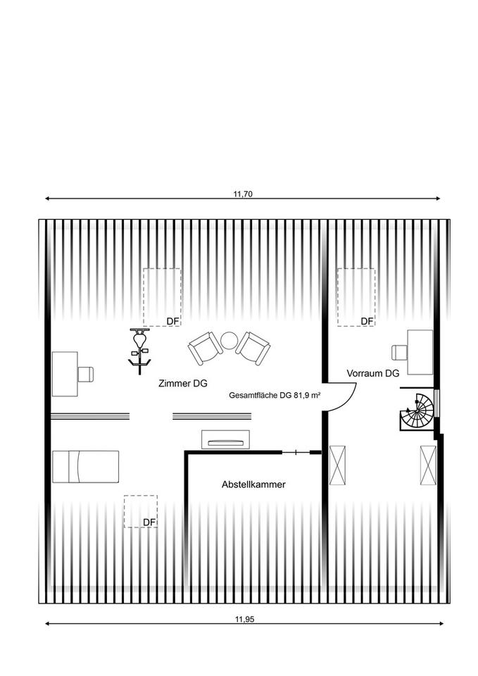 Ruhige 4-Zimmer-Maisonette Whg in 2-Fam. Haus, Dreieich-Sprendlingen, Balkon, Klima – Bild 15