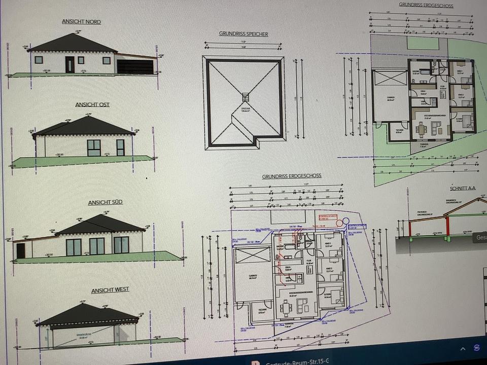 Neubau Bungalow mit Doppelgarage im Neubaugebiet Marien Höhe – Bild 31