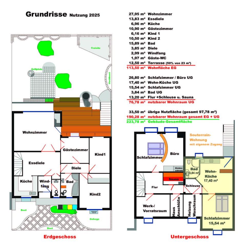 Charmanter Reihen-Bungalow mit Garten in verkehrsberuhigter und familienfreundlicher Wohnlage – Bild 16