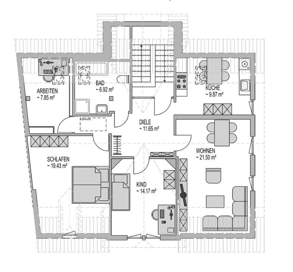 Provisionsfrei - Denkmalgeschütztes Wohnhaus mit Halle in Bensheim – als Renditeobjekt – Bild 11