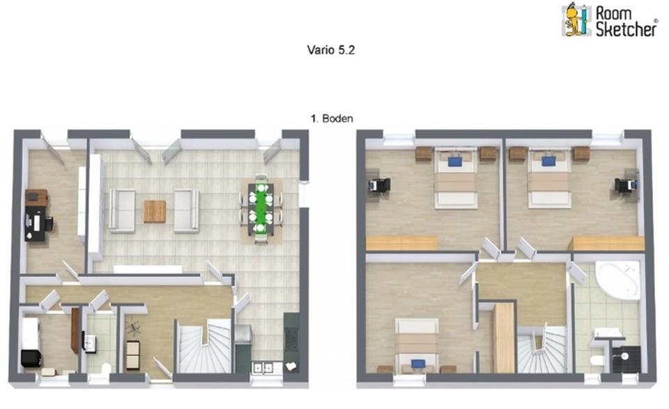 Baugrundstück in Toplage 1-Familienhäuser schlüsselfertig Waldsiedlung Weddinghoven – Bild 7