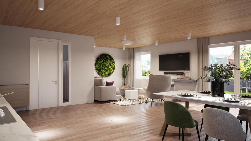 Citywohnen Murrgärten - Haus 3 oder 4 - Penthouse 01 mit 2 Dachterrassen – Bild 12