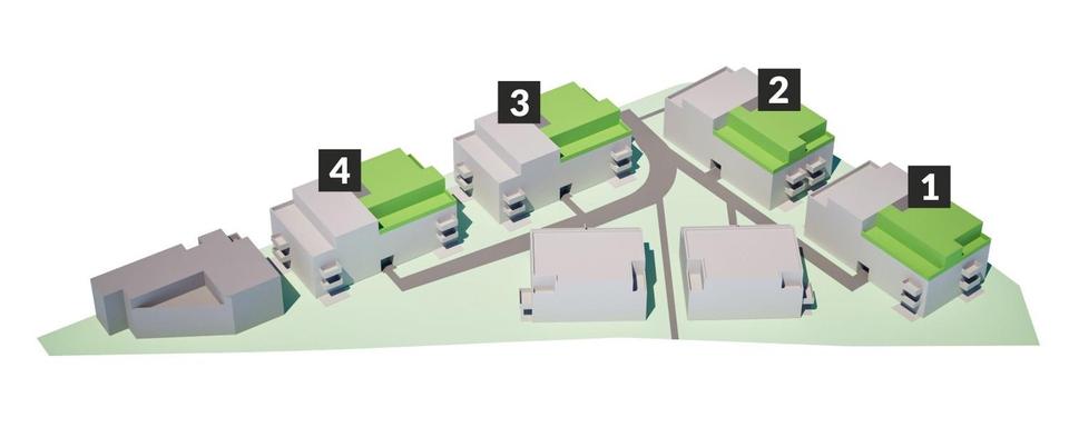 Citywohnen Murrgärten - Haus 3 oder 4 - Penthouse 01 mit 2 Dachterrassen – Bild 16