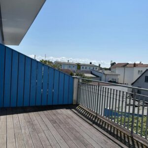 3,5 Zi.-sep.Zugang, ruhige Lage, 3 Balk., strandnah