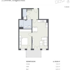3-Zimmer-Neubauwohnung mit Terrasse & eigenem kleinen Garten