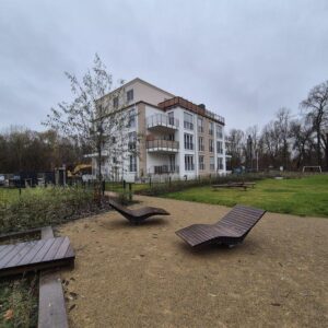 Neubau Erstbezug am alten Schlosspark • Lichtdurchflutete 2-Zimmer-Wohnung