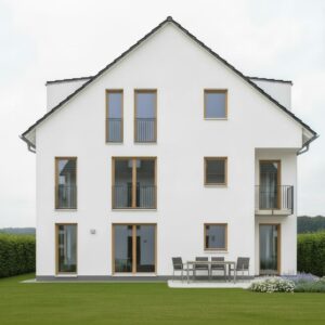 Neubau - Exklusive EG/OG/DG-Wohnung mit großem Garten/Terrasse – Wärmepumpe & PV – ruhige Lage