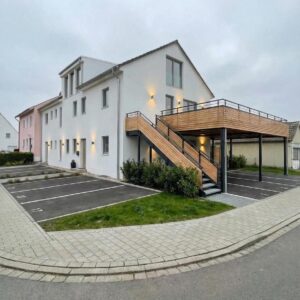 5-Mehrfamilienhaus & projektierte Reihenhäuser