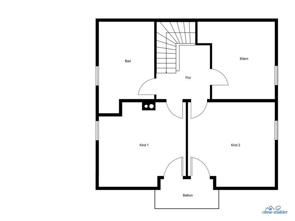 Röhrmoos v. Privat: Freisteh. EFH, 6 Zi., 2 Bäder, Massivbau, Kaminofen, ausgeb. Keller, Gartentraum – Bild 8