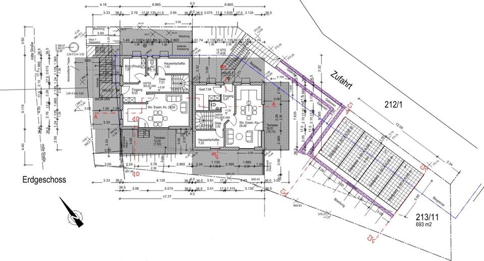 Neubau-Doppelhaus in idyllischer Hanglage von Burgthann – Bild 7