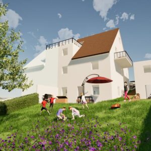 provisionsfrei von Privat: Grundstück im Dorfkern Eisenhofen für DHH mit zwei Wohneinheiten