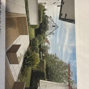 Stilvoll Wohnung mit großem Garten, Terrasse und Garage .