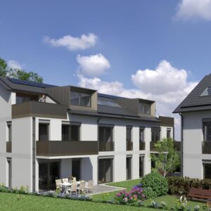 Neubau 3-Zimmer Dachgeschoss-Wohnung in ruhiger Lage in Grafing b. München