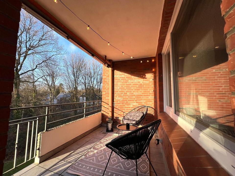 Stilvolle, möblierte 3-Zimmer-Wohnung in Hamburg-Poppenbüttel – Bild 14