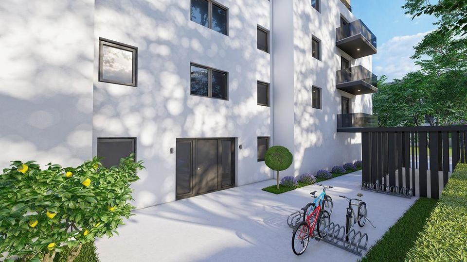 Bester Energiestandard! Moderne 1-Zi-Wohnung mit Balkon und Küche - KFW 40 NH – Bild 6
