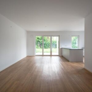 Schwellenlose Wohnung mit Terrasse und Garten