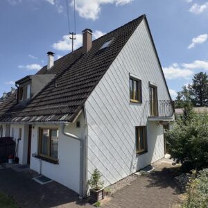 Doppelhaushälfte Waldram: Eckgrundstück, Baurecht für Erweiterung