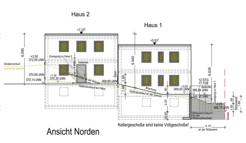 Neubau-Doppelhaus in idyllischer Hanglage von Burgthann – Bild 3