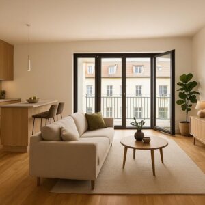 H9-09 → Exklusive 3-Zimmer-Wohnung mit 2 Balkonen und Weitblick über Berlin