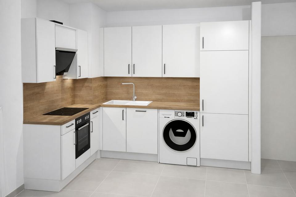 3-Zimmer-Wohnung mit eigenem Garten | kernsaniert | bezugsfertig inkl. Küche – Bild 3