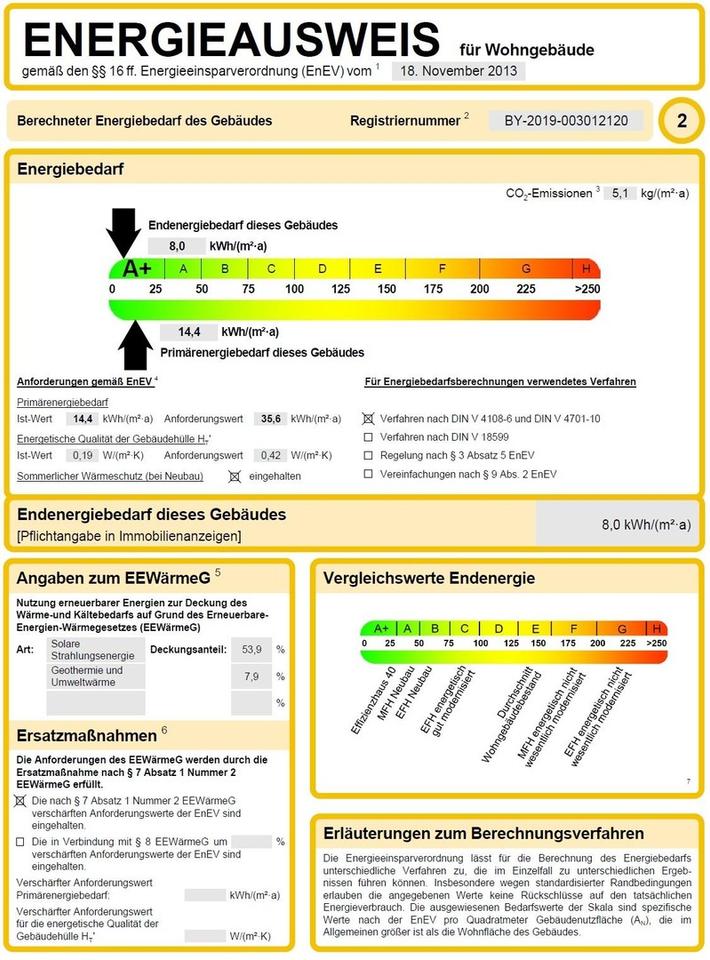 sonnige Wohnung mit großem Balkon / Terrasse – Bild 16