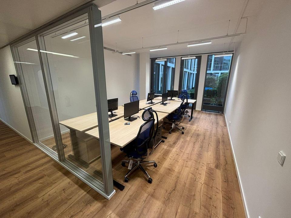 Sonnendurchflutete Panorama-Arbeitsplätze, Einzelbüros & Meetingräume – sofort bezugsfähig am OEZ – Bild 14