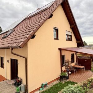 Gepflegtes Fertighaus in 2. Reihe, sehr gut erhalten, schöner Garten